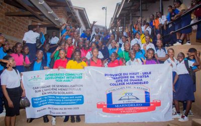 Hygiène menstruelle à l’école : notre action à Durba
